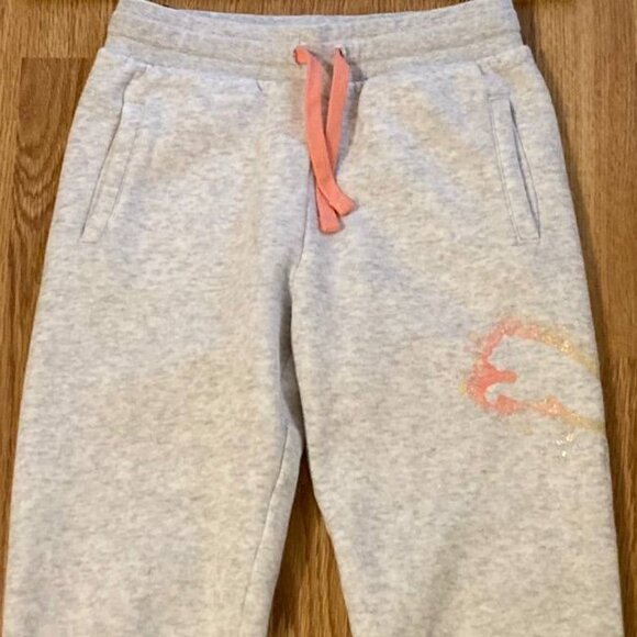 PUMA Girls Cotton Blend Jogging Suit in Grey- Size 8-10Y - Picture 3 of 4